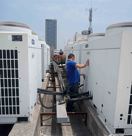 文昌中央空调制热和不制冷系统维修方法